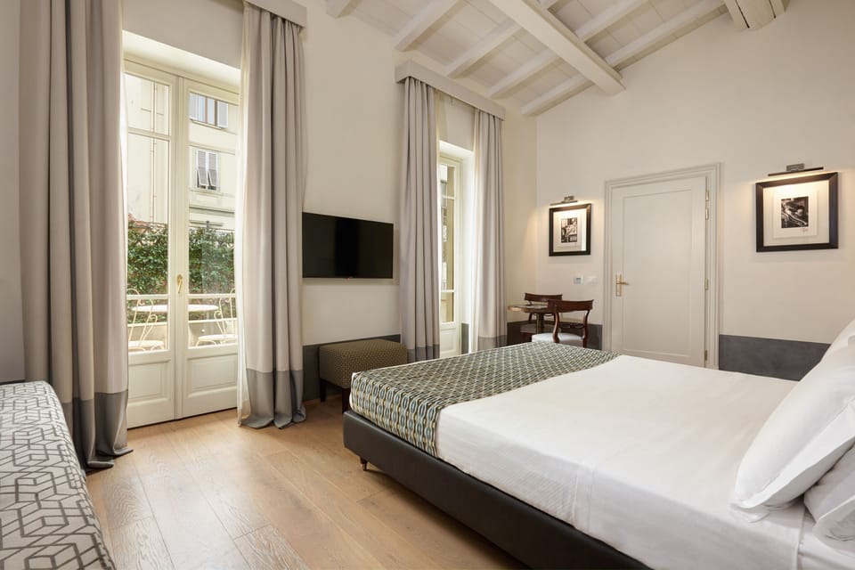 Deluxe Triple Room, Garden View | View from room