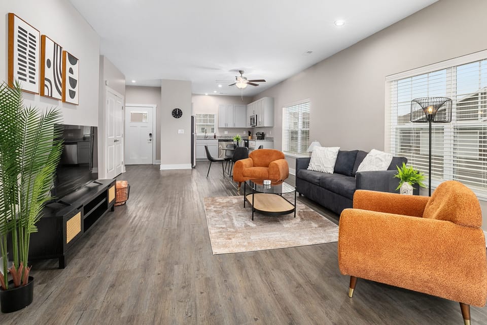 Standard Condo | Living area | 55-inch Smart TV with digital channels, TV, streaming services