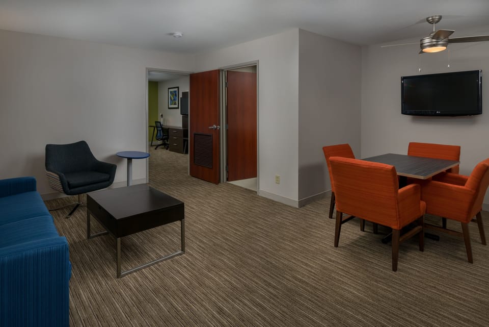 Suite, 1 King Bed with Sofa bed (Additional Living Area) | Desk, iron/ironing board, cribs (free), rollaway beds (surcharge)