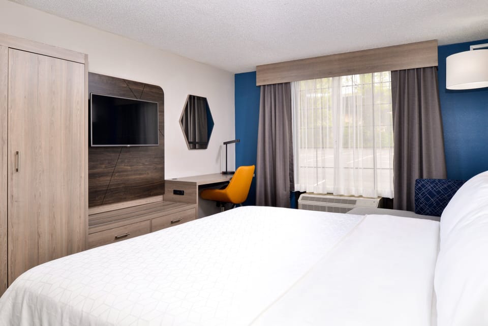 In-room safe, desk, blackout drapes, iron/ironing board