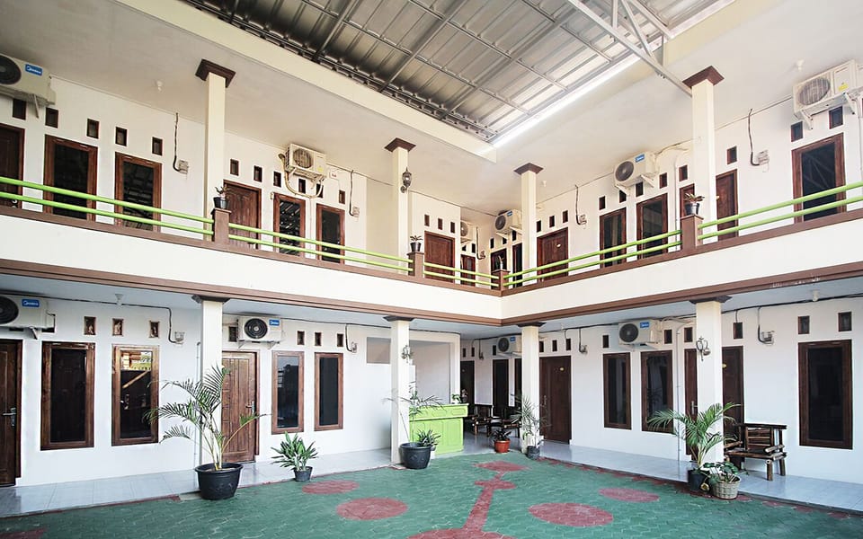 Interior entrance