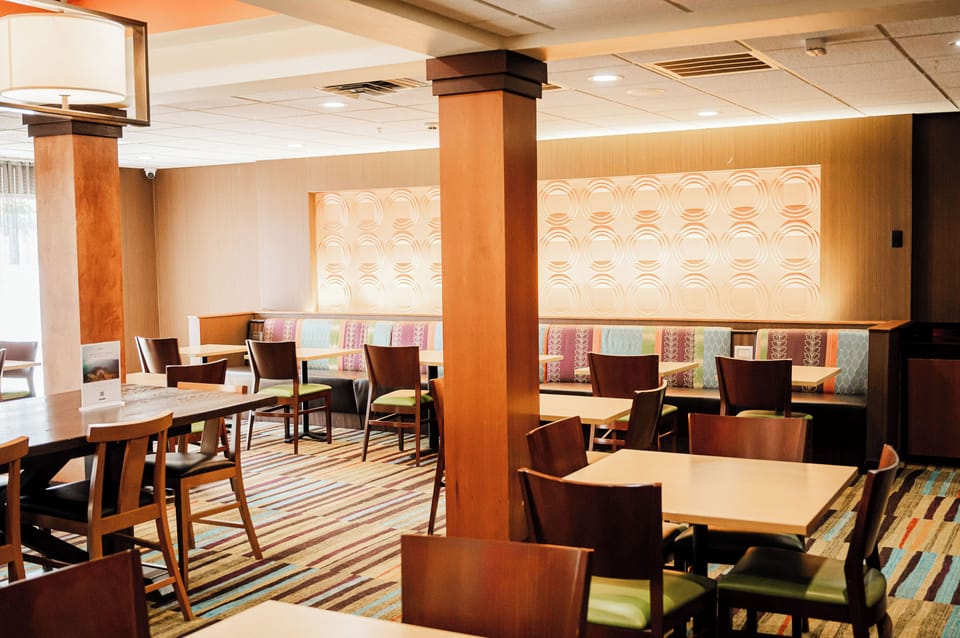 Free buffet breakfast