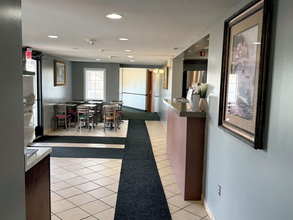 42-inch flat-screen TV with cable channels, TV