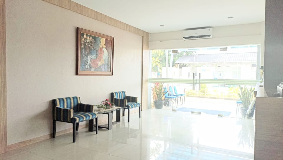 Lobby sitting area