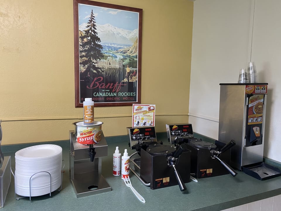 Free daily on-the-go breakfast