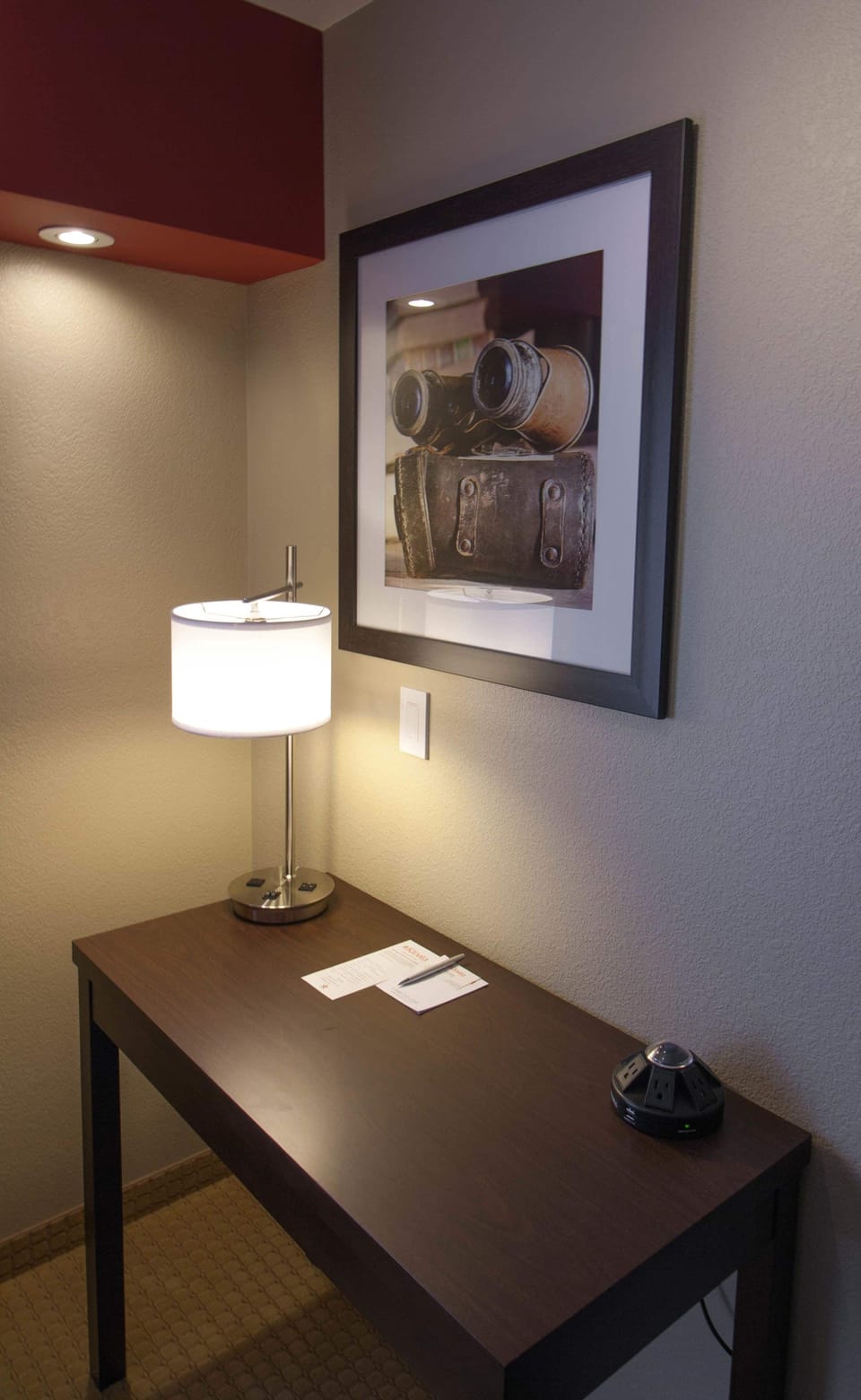 In-room business center
