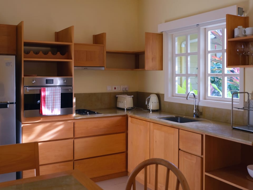 Family Double Room, 1 Double Bed | Private kitchen | Full-size fridge, oven, stovetop, toaster