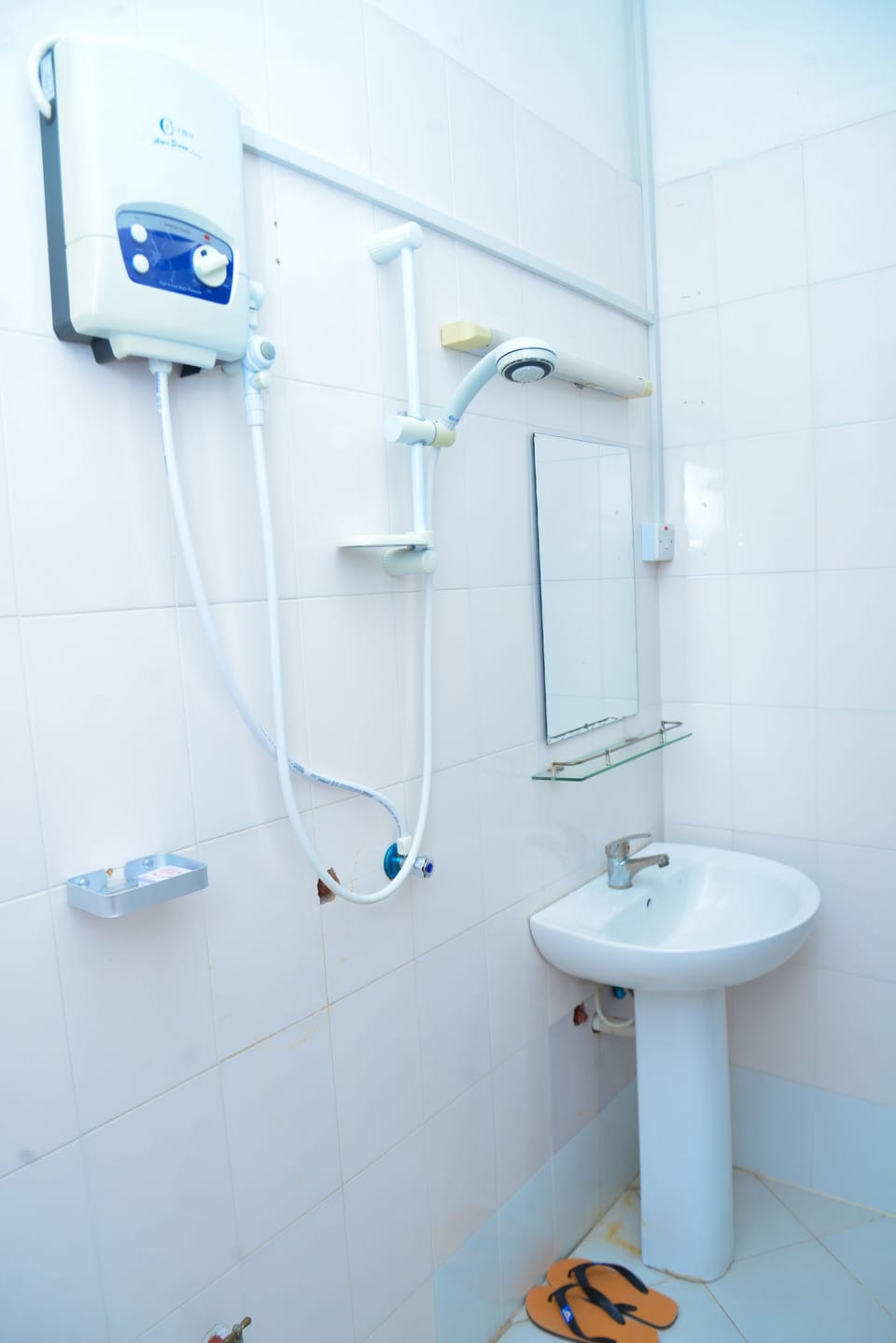Family Twin Room, 2 Queen Beds | Bathroom | Combined shower/tub, rainfall showerhead, hair dryer, bathrobes
