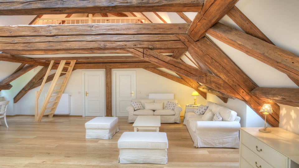 Apartment (Marstall) | Living area | Flat-screen TV