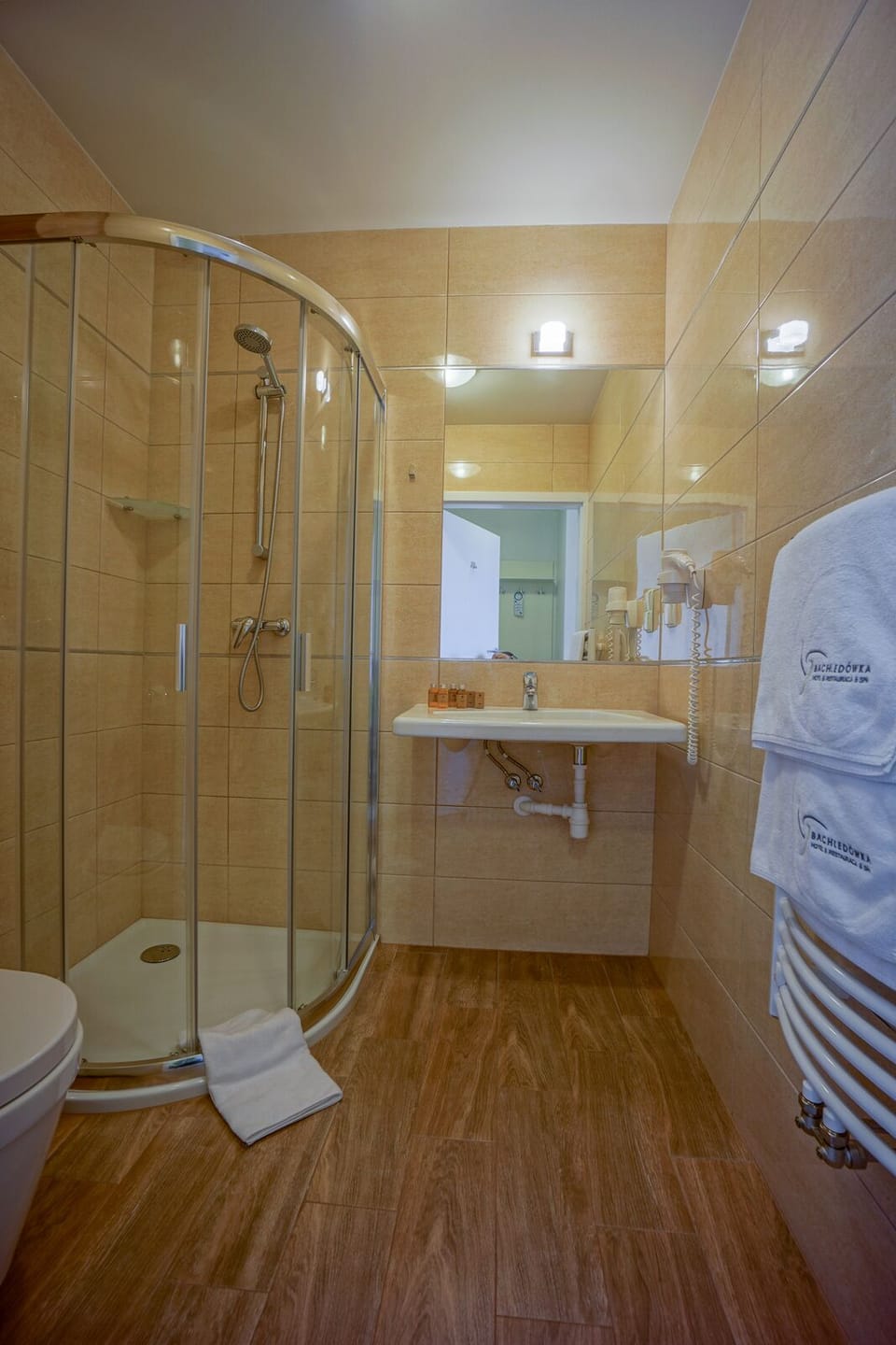 Executive Triple Room, 1 Double Bed with Sofa bed | Bathroom | Shower, free toiletries, hair dryer, towels