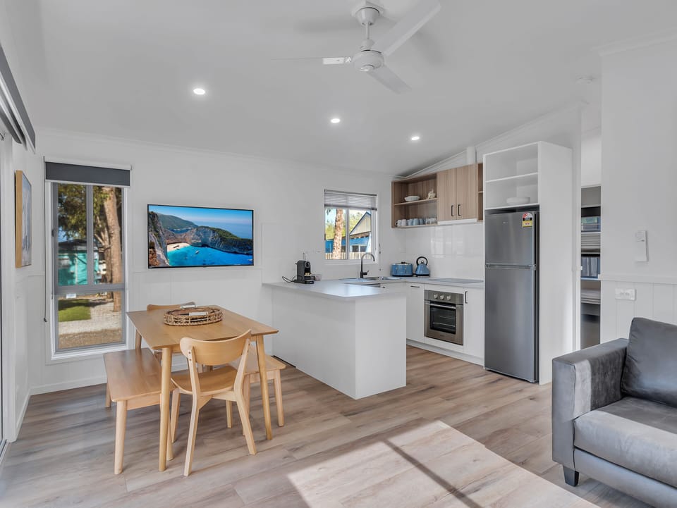 Two Bedroom Superior Villa | Living area | TV, DVD player