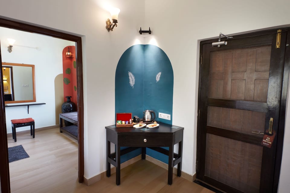 Luxury cottage with Private sit-out | Soundproofing, bed sheets