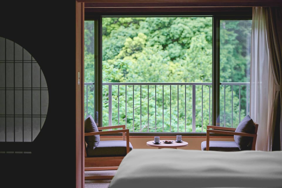 Riverview Japanese style room with low beds, Non Smoking | In-room safe