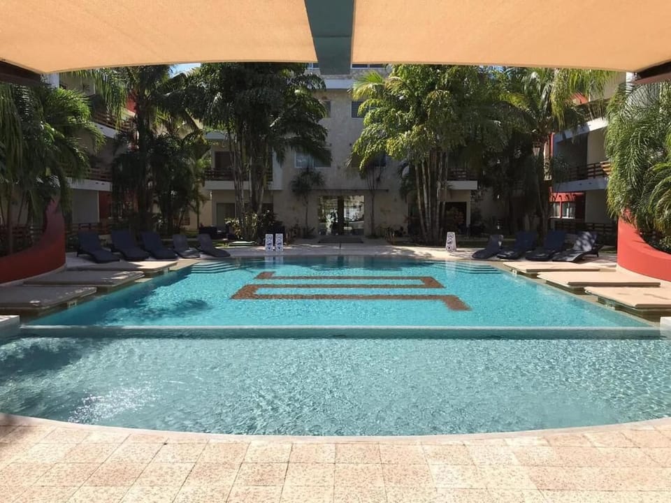 Apartment, 2 Bedrooms, Balcony, Garden View | Pool | Outdoor pool