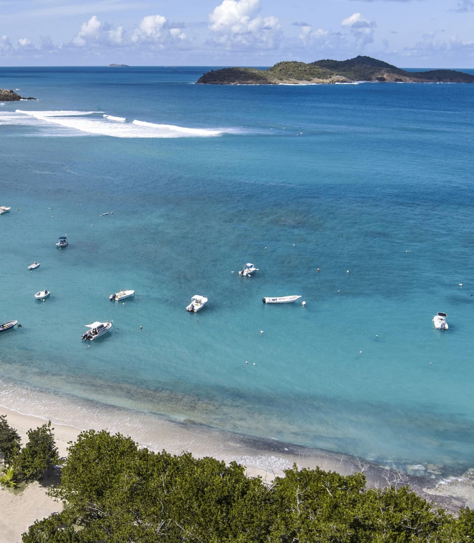 On the beach, white sand, beach bar