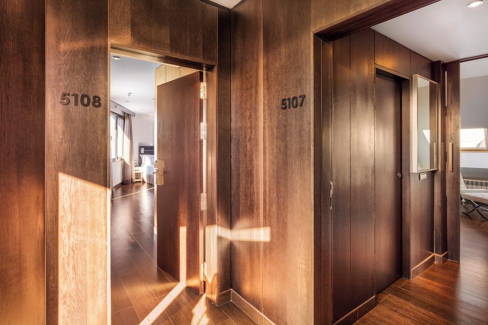 Junior Suite, 2 Bedrooms (The Level with Whirlpool Terrace) | Down comforters, memory foam beds, minibar, in-room safe