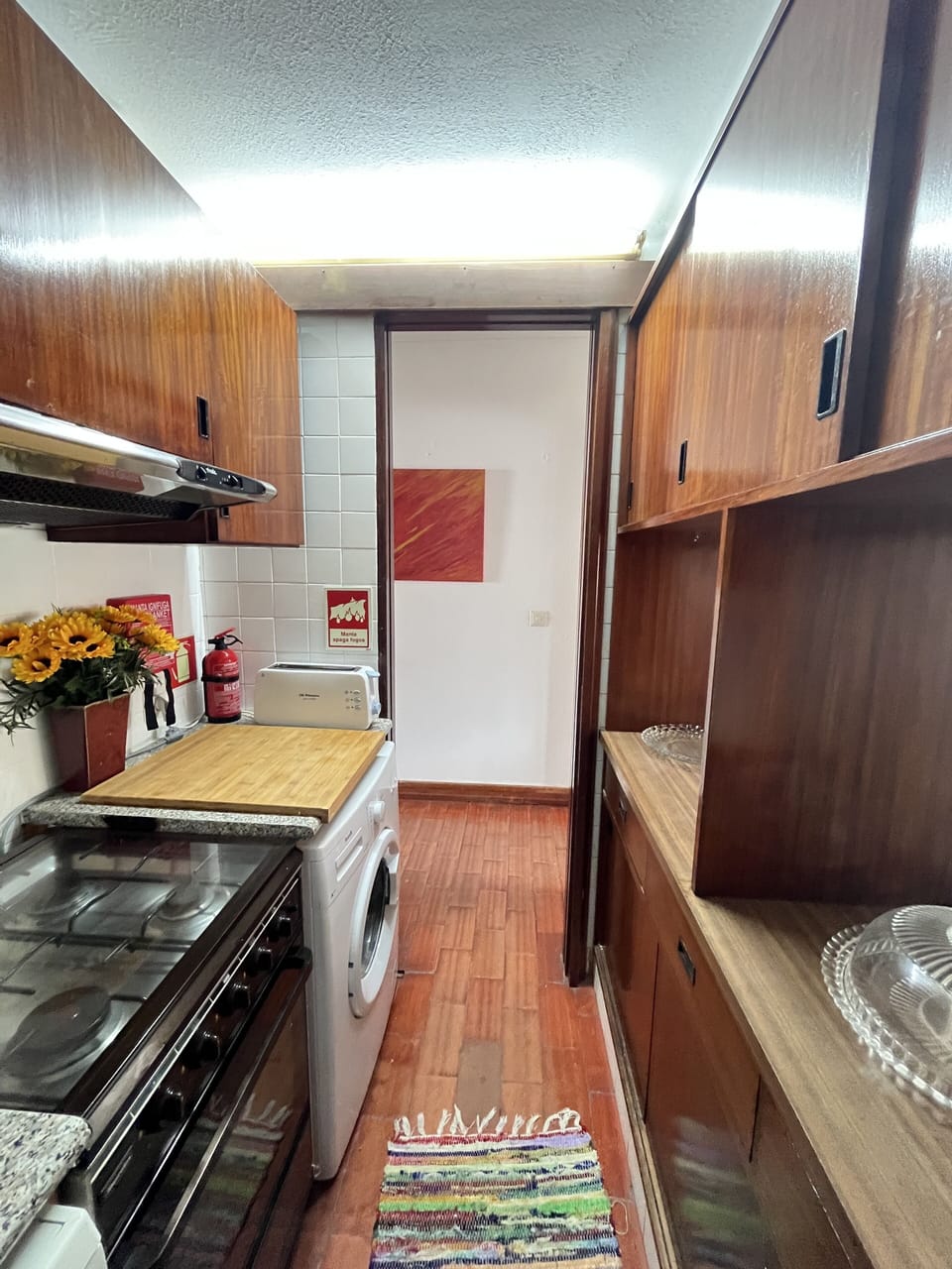 Apartment | Private kitchen | Full-size fridge, microwave, oven, stovetop