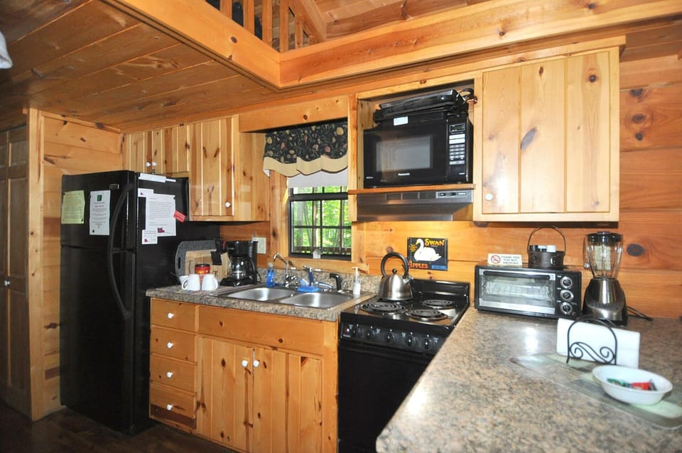 House, 2 Queen Beds (Sleepy Creek - Creekside Escape ) | Private kitchen | Fridge, dishwasher, freezer, spices