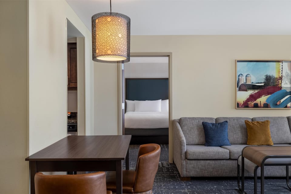 Suite, 2 Bedrooms, Non Smoking | Living area | 39-inch flat-screen TV with cable channels, TV