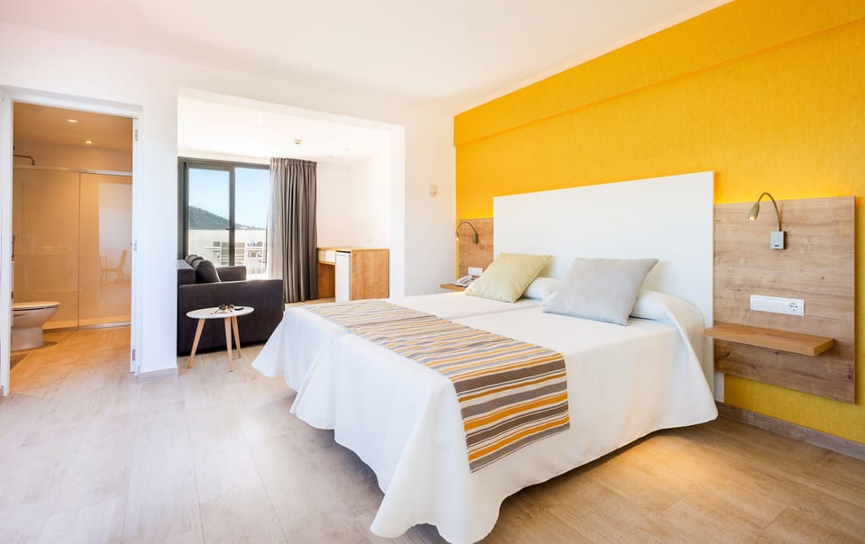 Junior Suite, Terrace, Sea View | Egyptian cotton sheets, blackout drapes, iron/ironing board, free WiFi