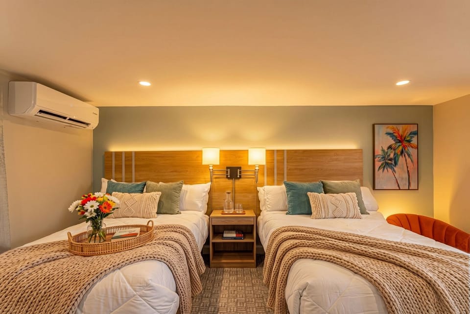 Family Double Room | Iron/ironing board, free WiFi, bed sheets