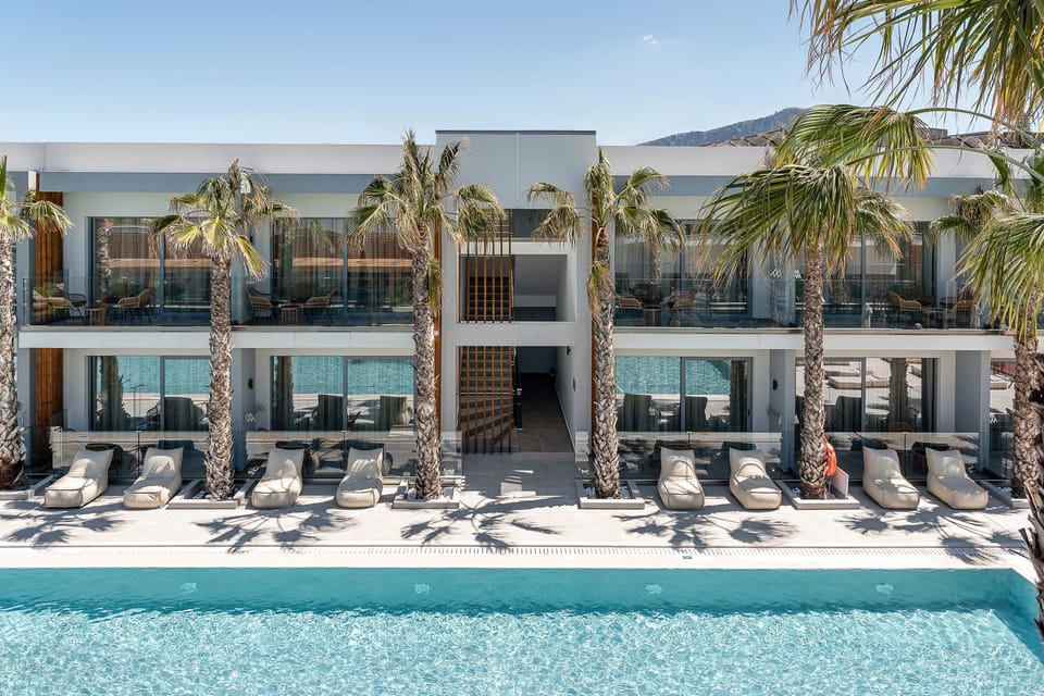 Indoor pool, 5 outdoor pools, open 9 AM to 8 PM, pool umbrellas