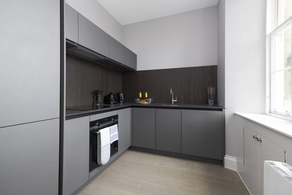 Studio, 1 Bedroom | Private kitchen | Fridge, oven, stovetop, dishwasher