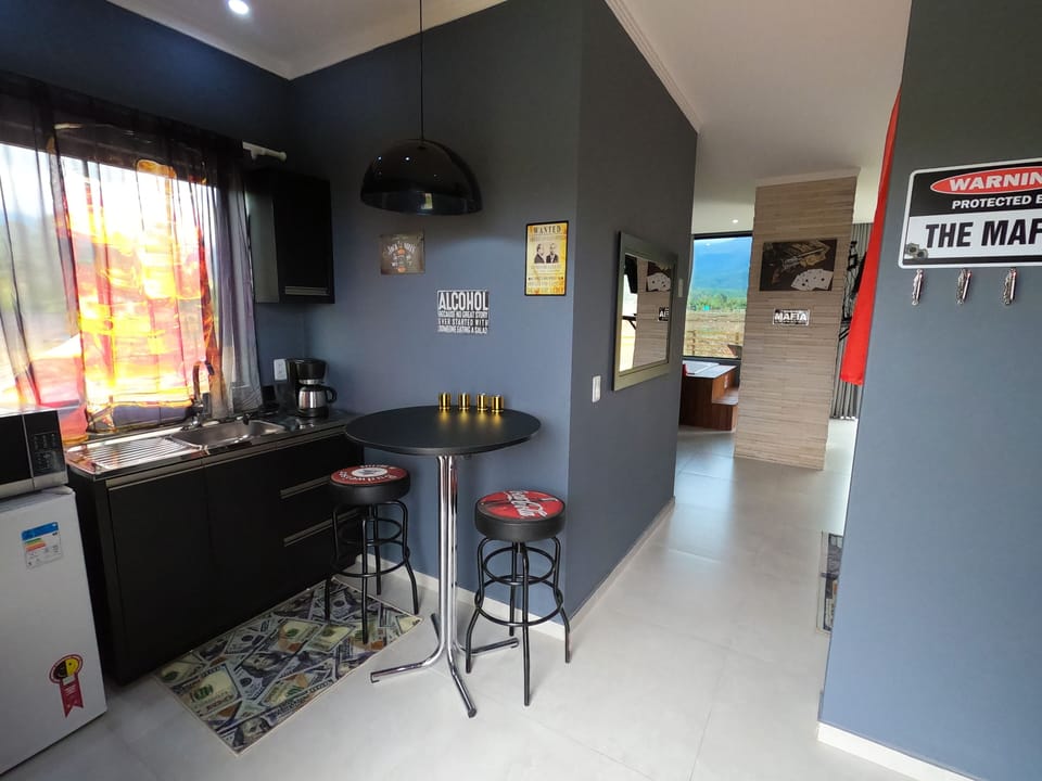 Exclusive Chalet | Private kitchen | Mini-fridge, microwave, stovetop, coffee/tea maker