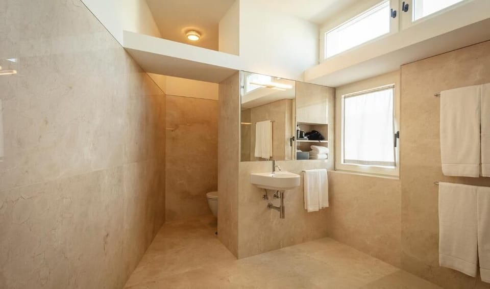 Deluxe Suite | Bathroom | Shower, towels