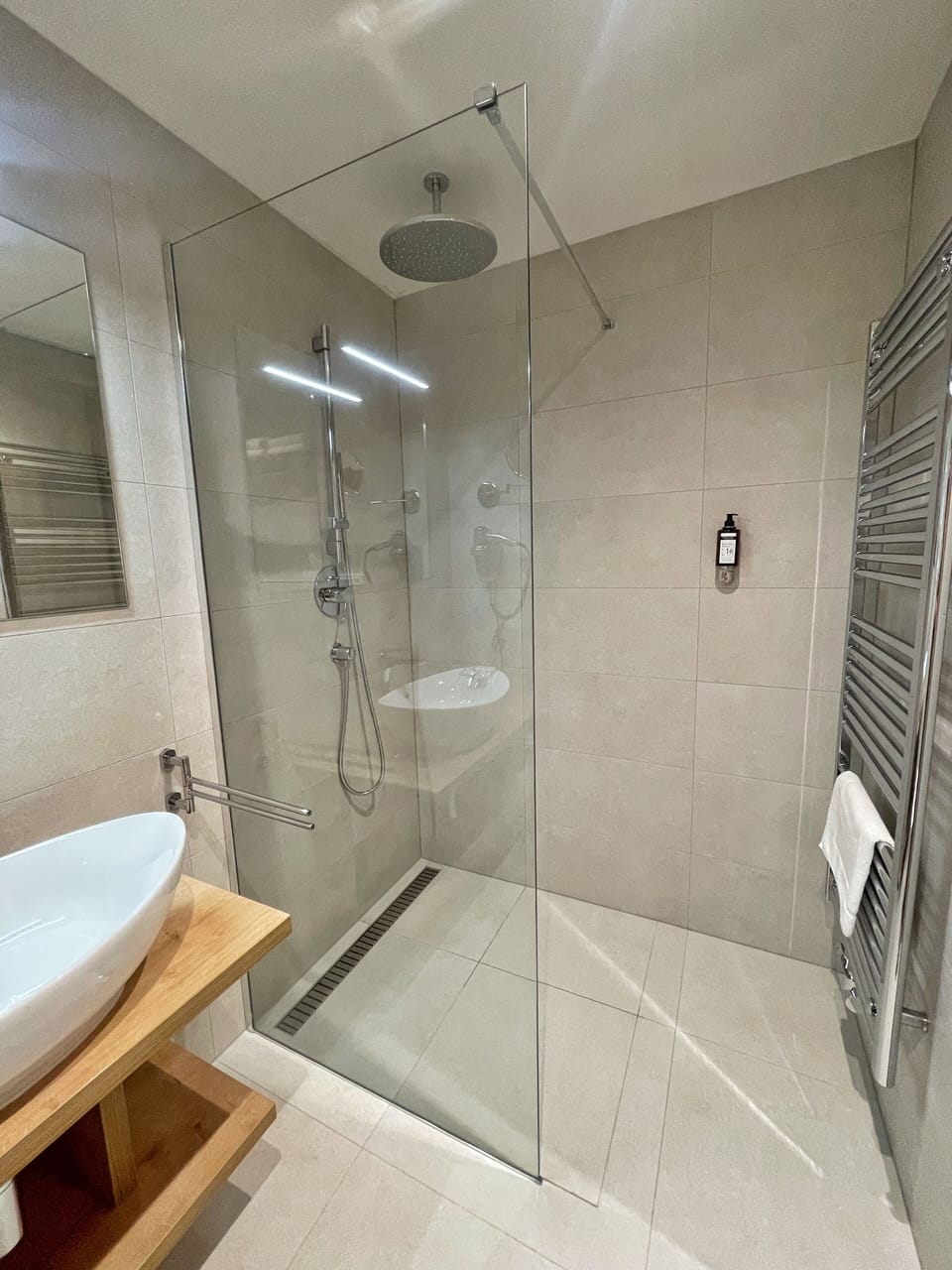 Standard Double or Twin Room | Bathroom | Shower, hair dryer, bathrobes, slippers