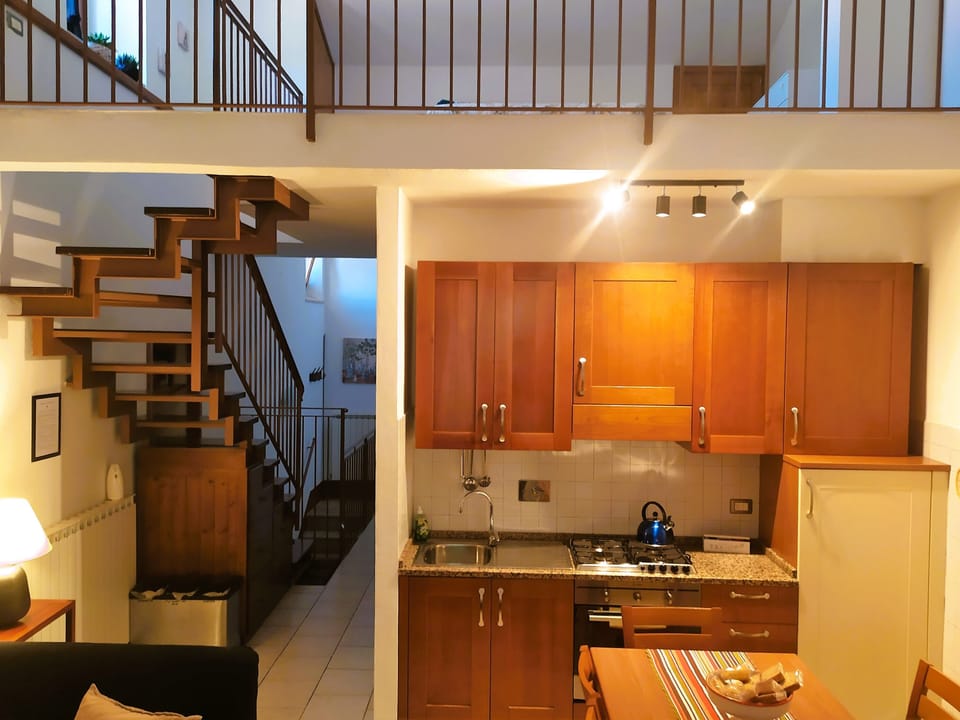 House, 2 Bedrooms, Fireplace, City View | Private kitchen