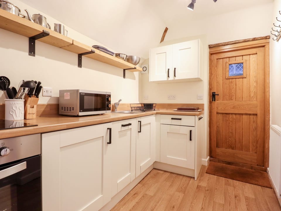 Fridge, dishwasher, electric kettle, toaster
