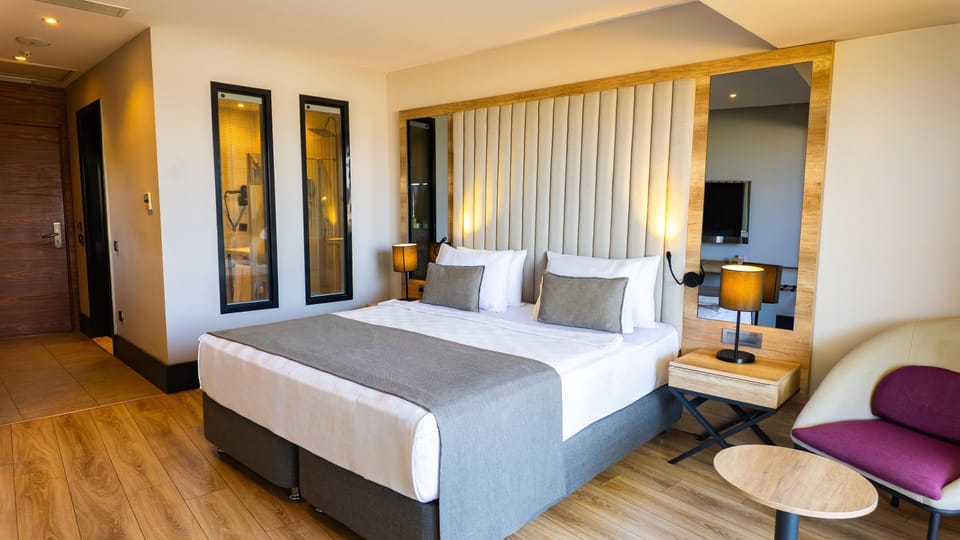 Minibar, laptop workspace, soundproofing, free WiFi