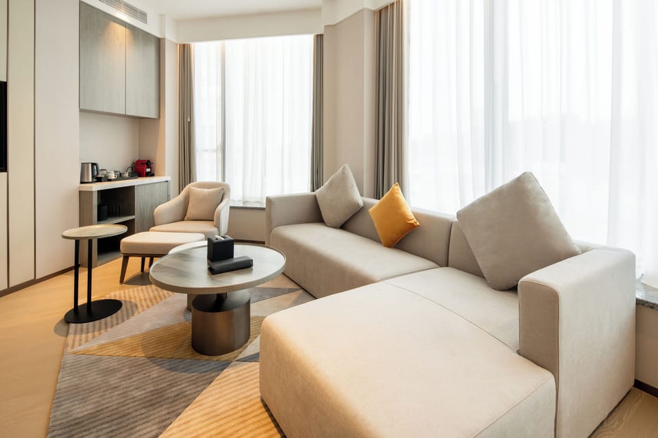 Room, 1 King Bed with Sofa bed (Specialty Garden) | In-room safe, soundproofing, iron/ironing board, free WiFi