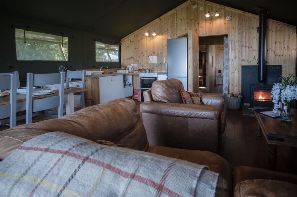 Luxury Tent | Private kitchen