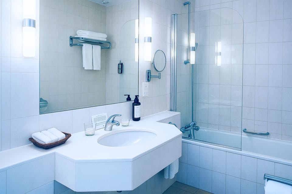 Deluxe Room, 1 Queen Bed | Bathroom | Bathtub, hair dryer, bathrobes, slippers