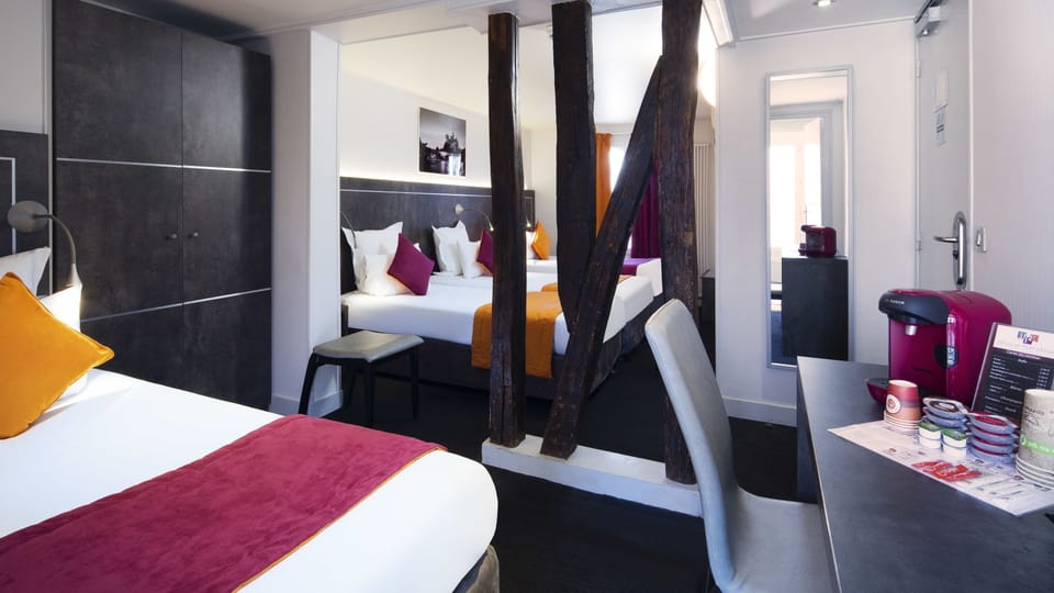 Quadruple Room | Premium bedding, minibar, in-room safe, desk