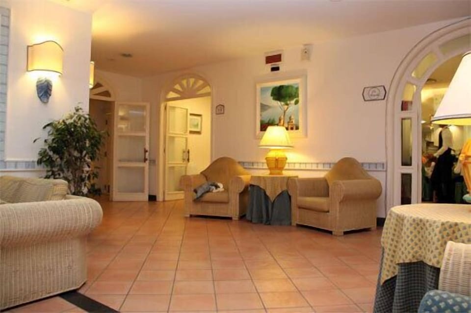 Lobby sitting area