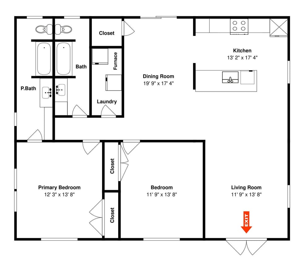 House (2 Bedrooms) | Property amenity