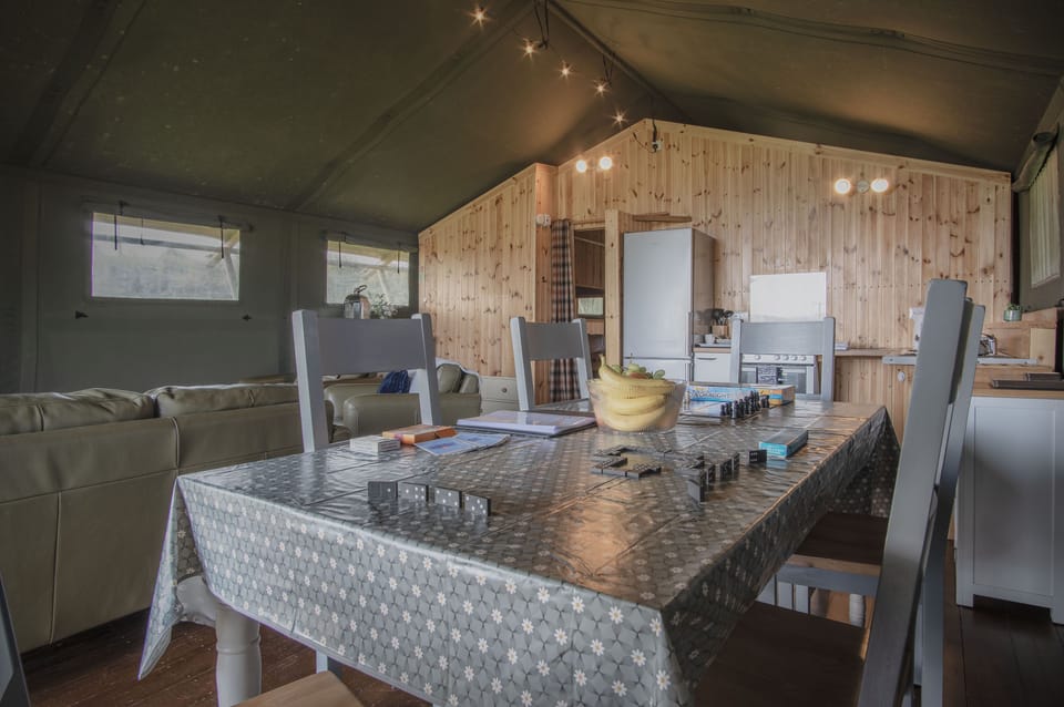 Luxury Tent | In-room dining