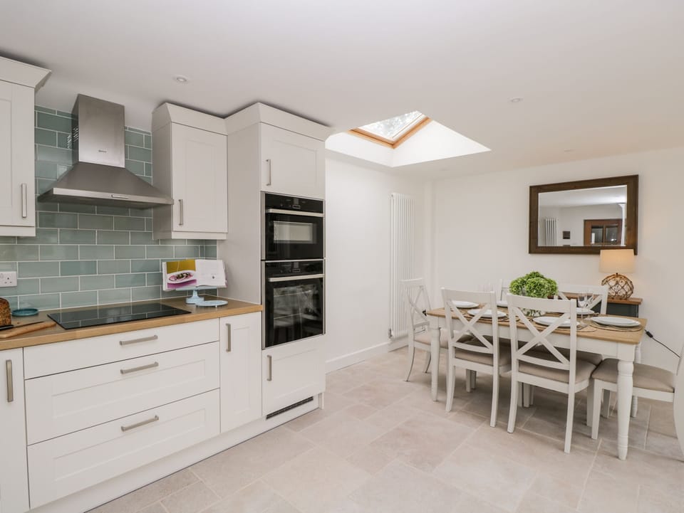 Fridge, dishwasher, electric kettle, toaster