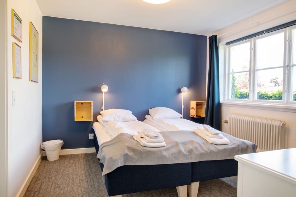 Down comforters, soundproofing, free WiFi, bed sheets