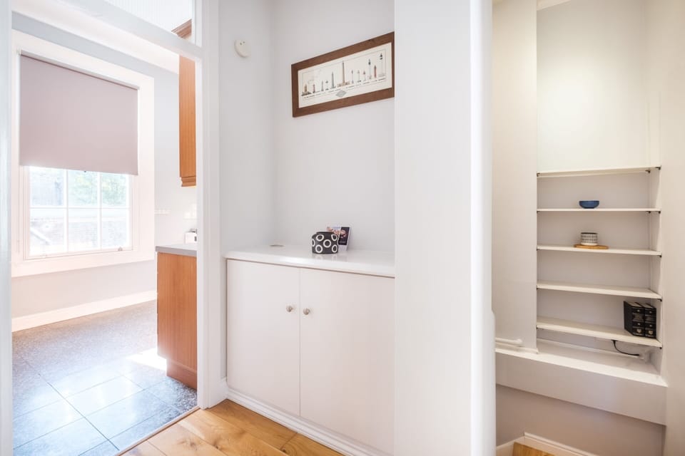 City Apartment | Living area | 40-inch flat-screen TV with satellite channels, TV