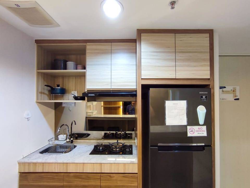 Apartment, 1 Bedroom | Private kitchen | Fridge, stovetop, cookware/dishes/utensils