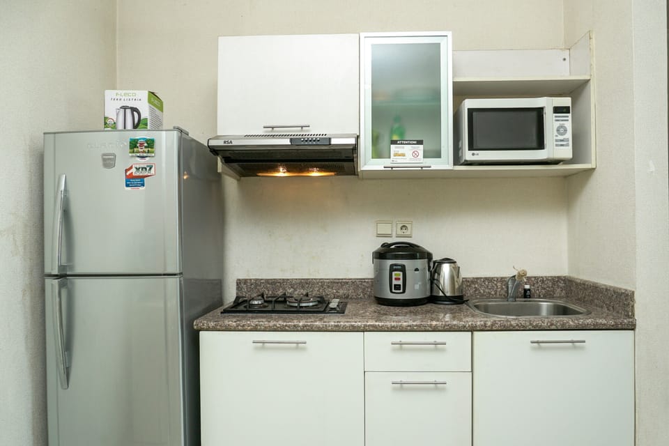 Apartment, 1 Bedroom | Private kitchen | Fridge, stovetop, cookware/dishes/utensils