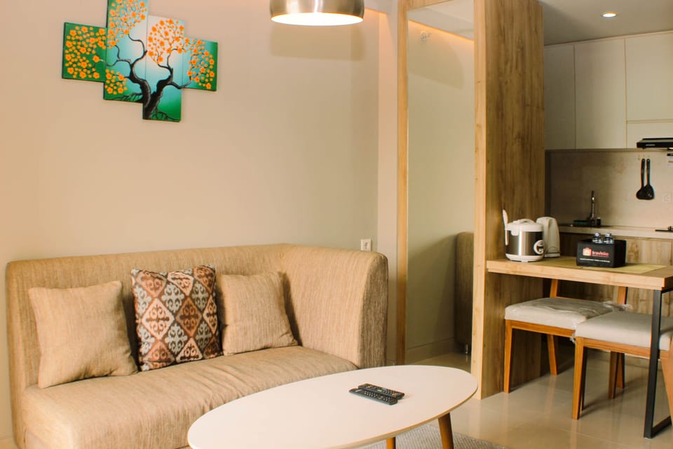 Apartment, 1 Bedroom | Living area | TV