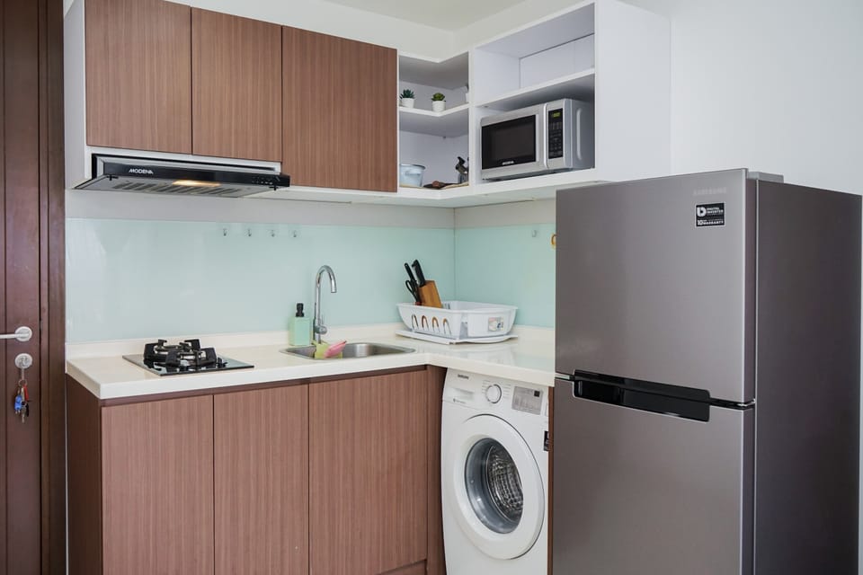 Apartment, 1 Bedroom | Private kitchen | Fridge, stovetop, cookware/dishes/utensils