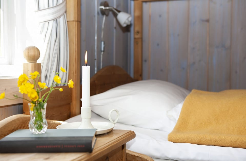 Single Room (Gårdsrom) | Desk, free WiFi, bed sheets