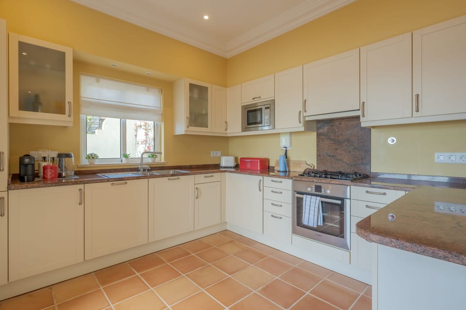 Villa | Private kitchen | Fridge, microwave, oven, dishwasher