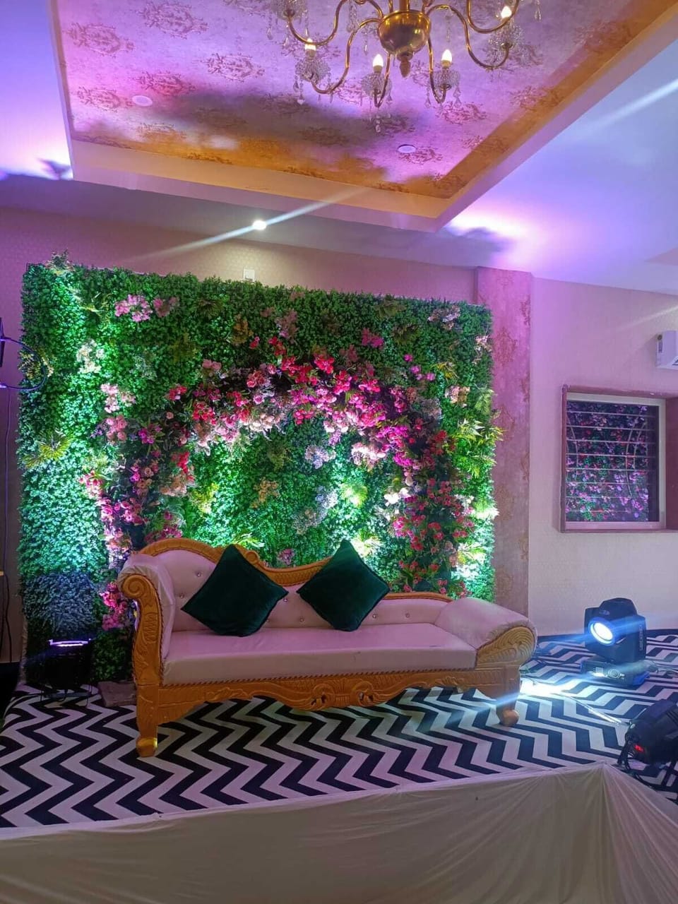 Reception hall